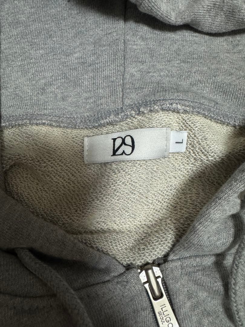 ILLIGO ジップアップパーカー グレー L
