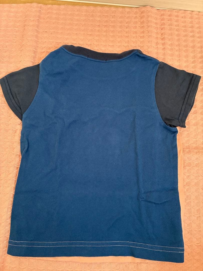 familiar ボートとクマ刺繍 Tシャツセット