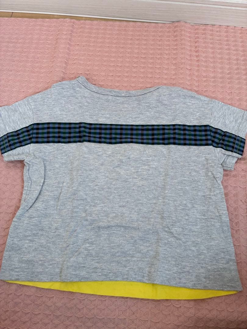 familiar ボートとクマ刺繍 Tシャツセット