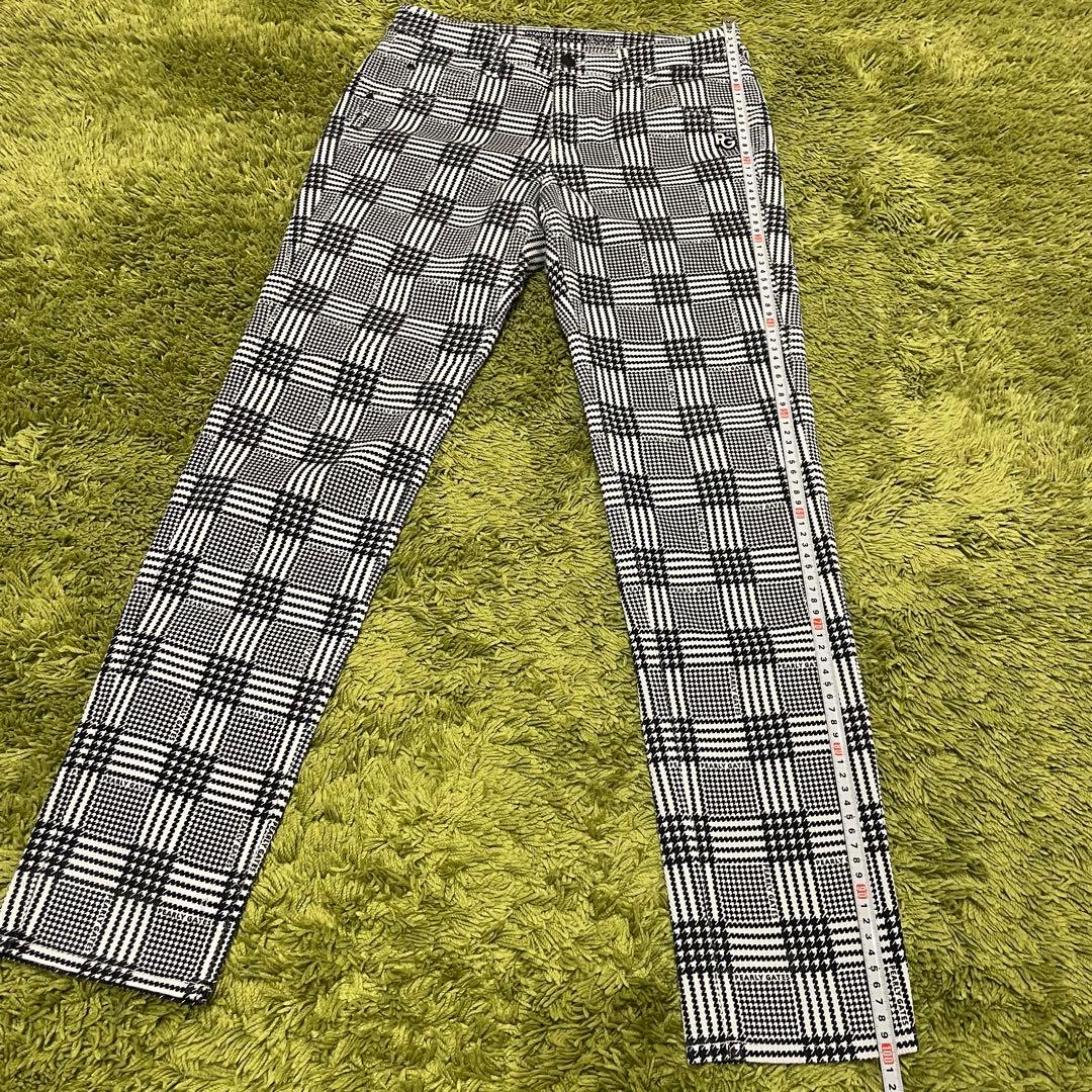 パーリーゲイツ PEARLYGATES ストレッチパンツ 千鳥格子柄 サイズ1