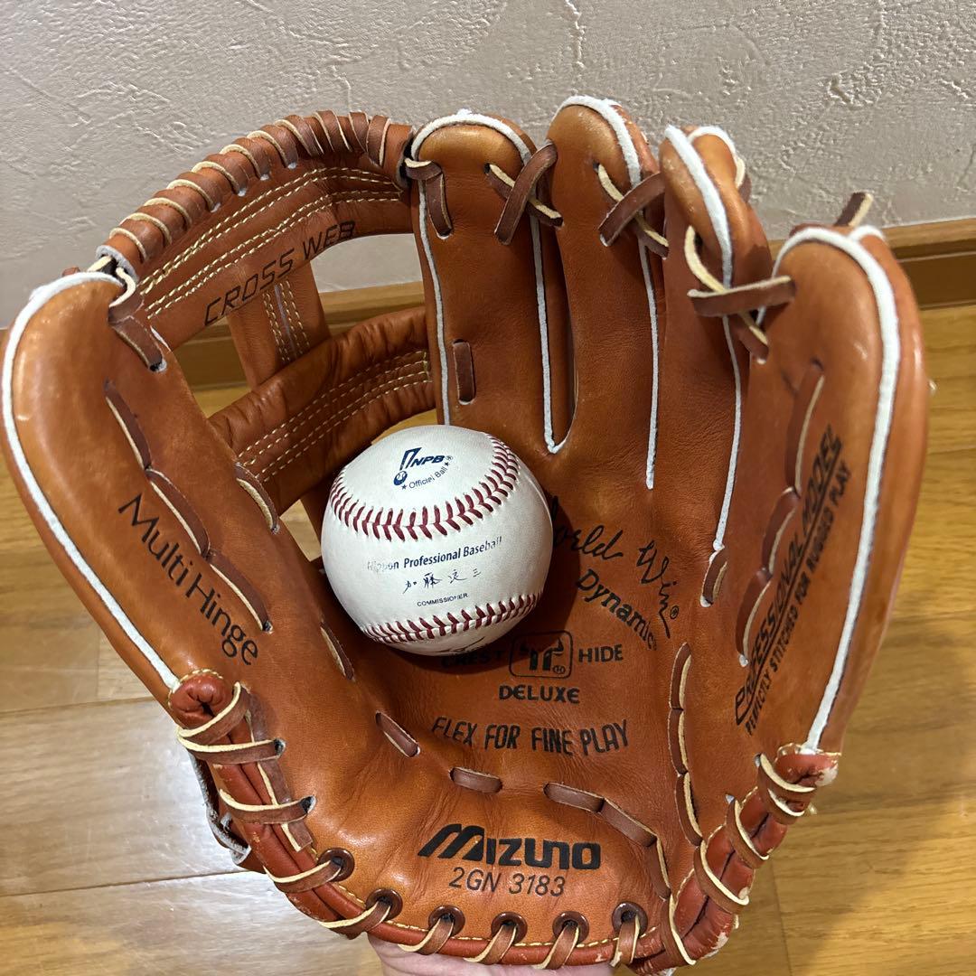 Mizuno World Win LITE-FLEX軟式グローブ内野手右投げ美品