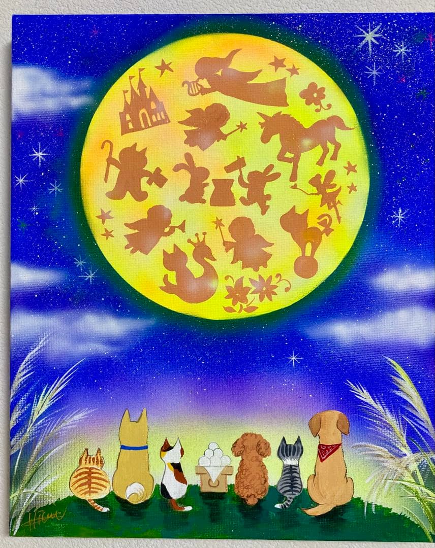 RUKURUKU 絵画6点