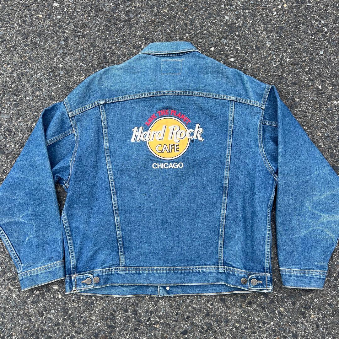 90s USA製 Hard Rock Cafe デニムジャケット