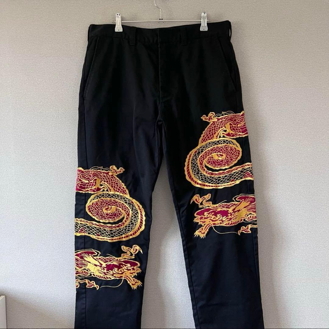 パンツ Supreme Dragon Work Pant \"Black\" 32