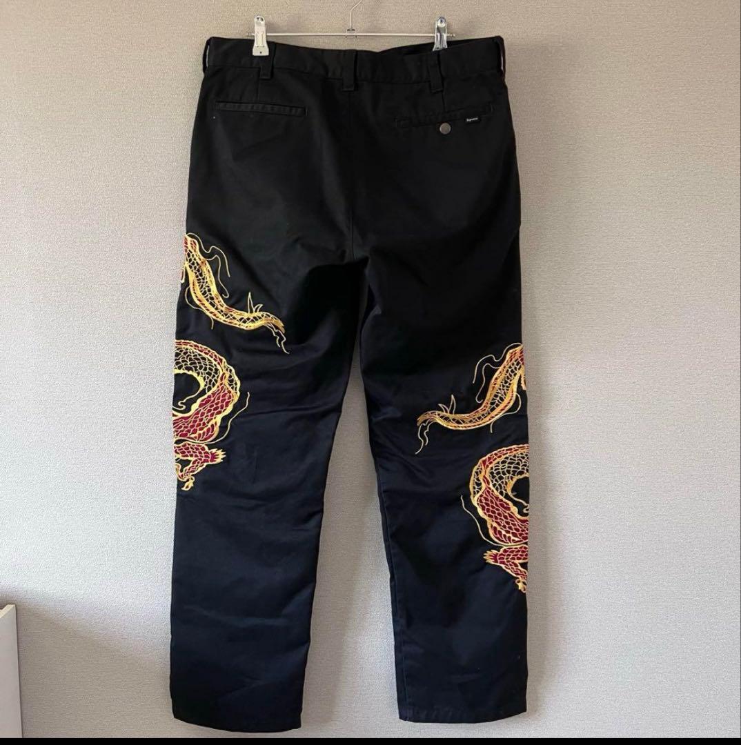 パンツ Supreme Dragon Work Pant \"Black\" 32