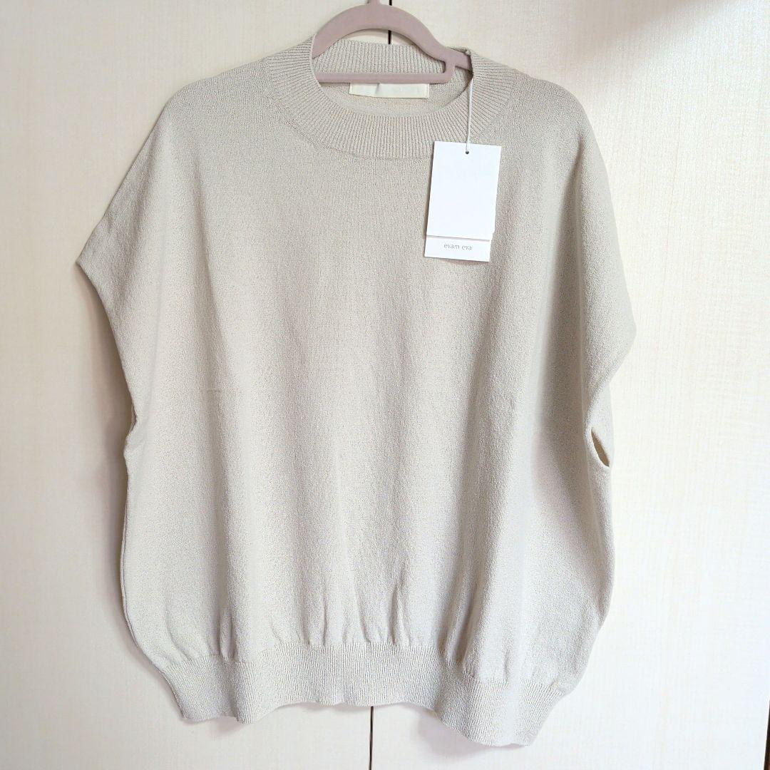 新品未使用　evam eva コットン ベスト　Mサイズ
