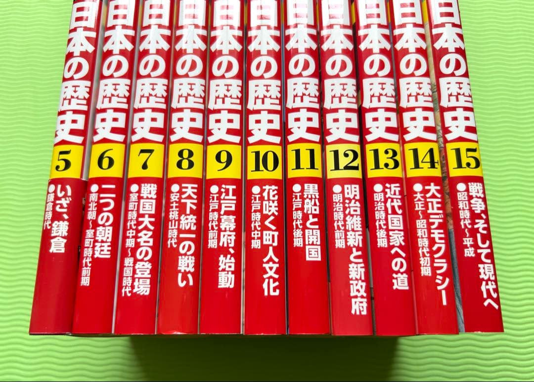 角川まんが学習シリーズ 日本の歴史 1〜15巻セット