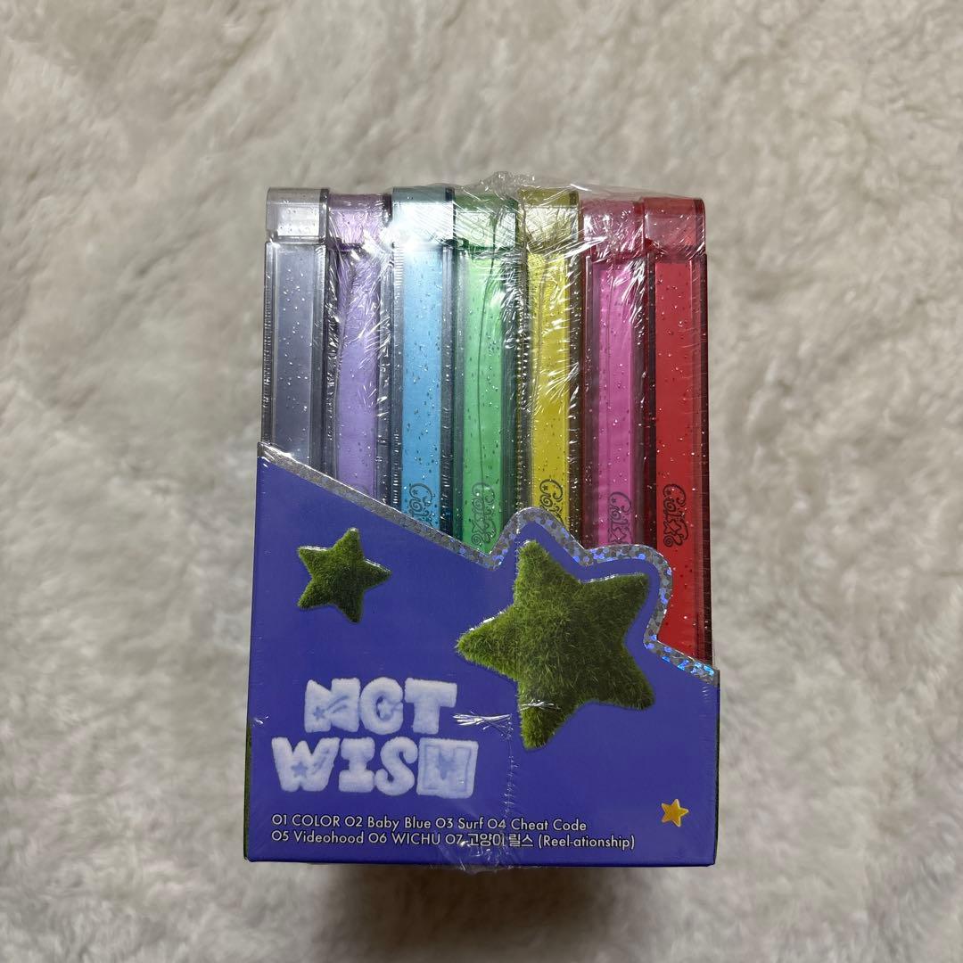 nctwish color jewel case ウィシ セット トレカ付き