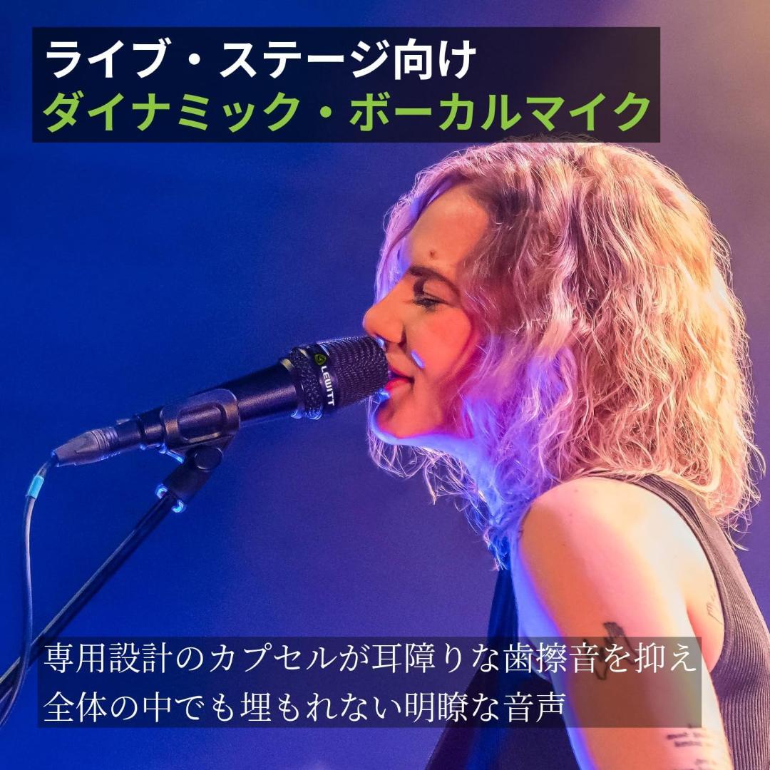 LEWITT MTP 5 ダイナミックマイク XLR スイッチなし