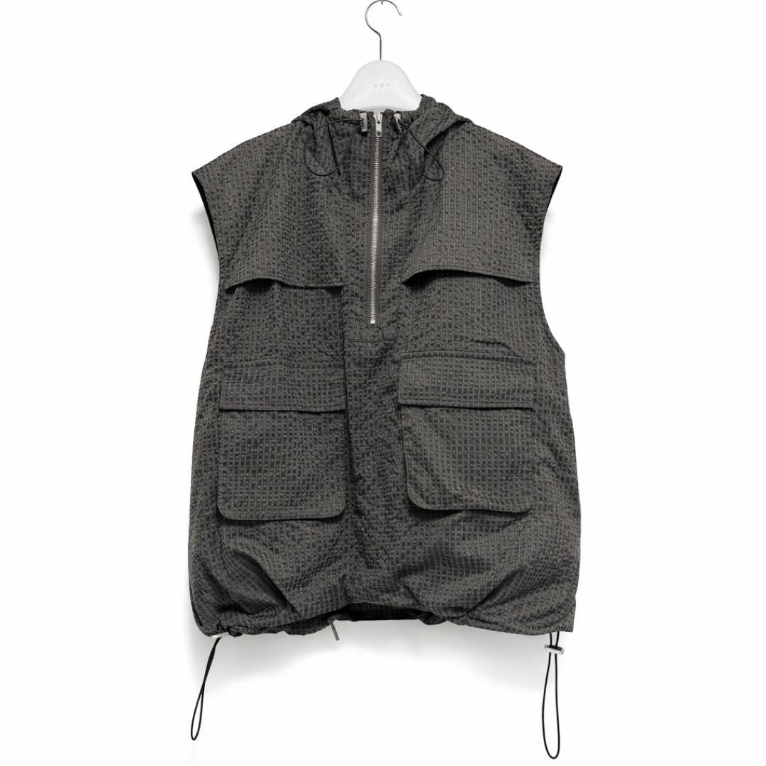 【美品】CREDONA UTILITY ZIP FISCHER VEST