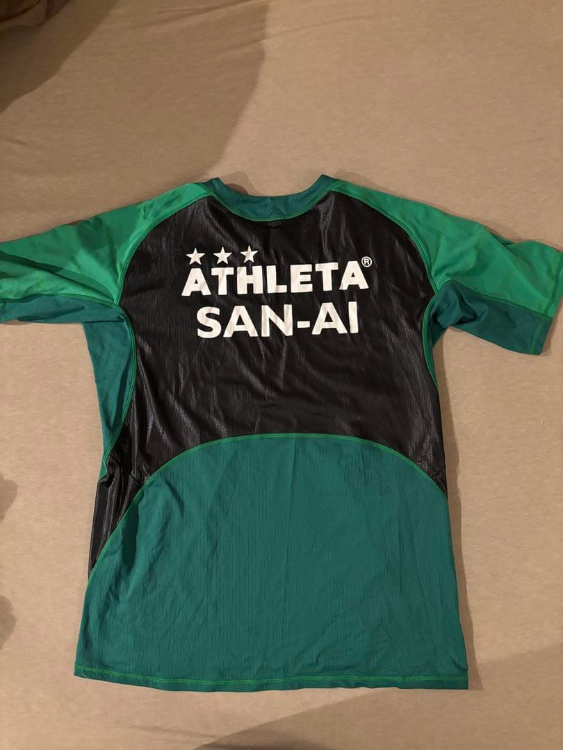 東京ヴェルディ ATHLETA プラクティスシャツ　フルスポンサー　アスレタ