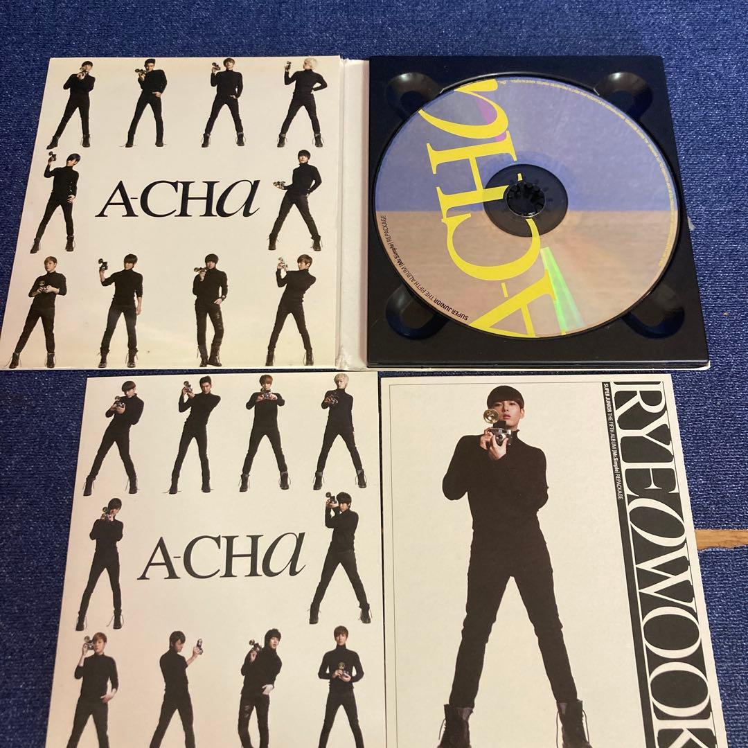 super junior A CHA CD トレカ　5枚　mr.simple