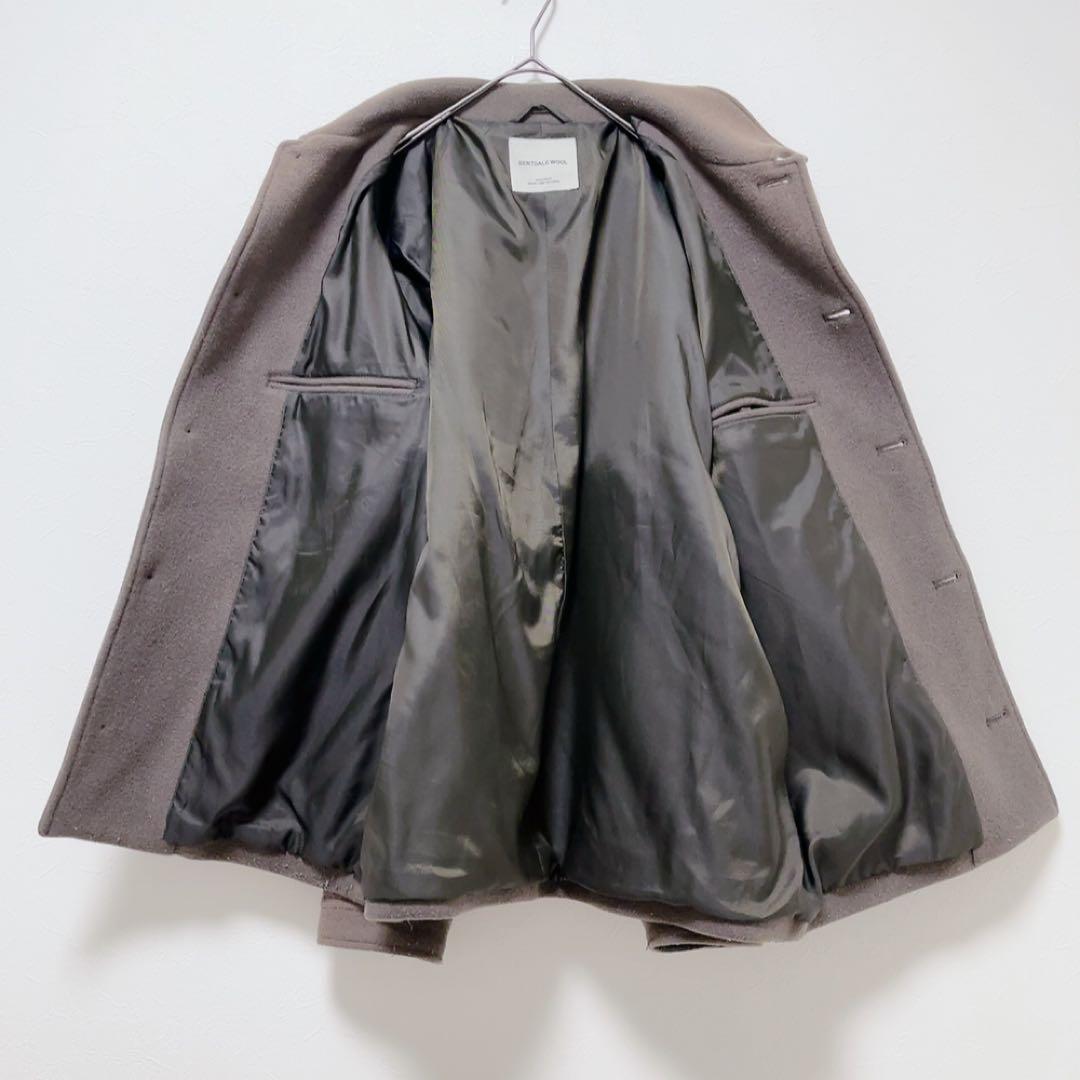 SENTDALE WOOL ウールジャケット ブラウン Mサイズ 裏地 茶色