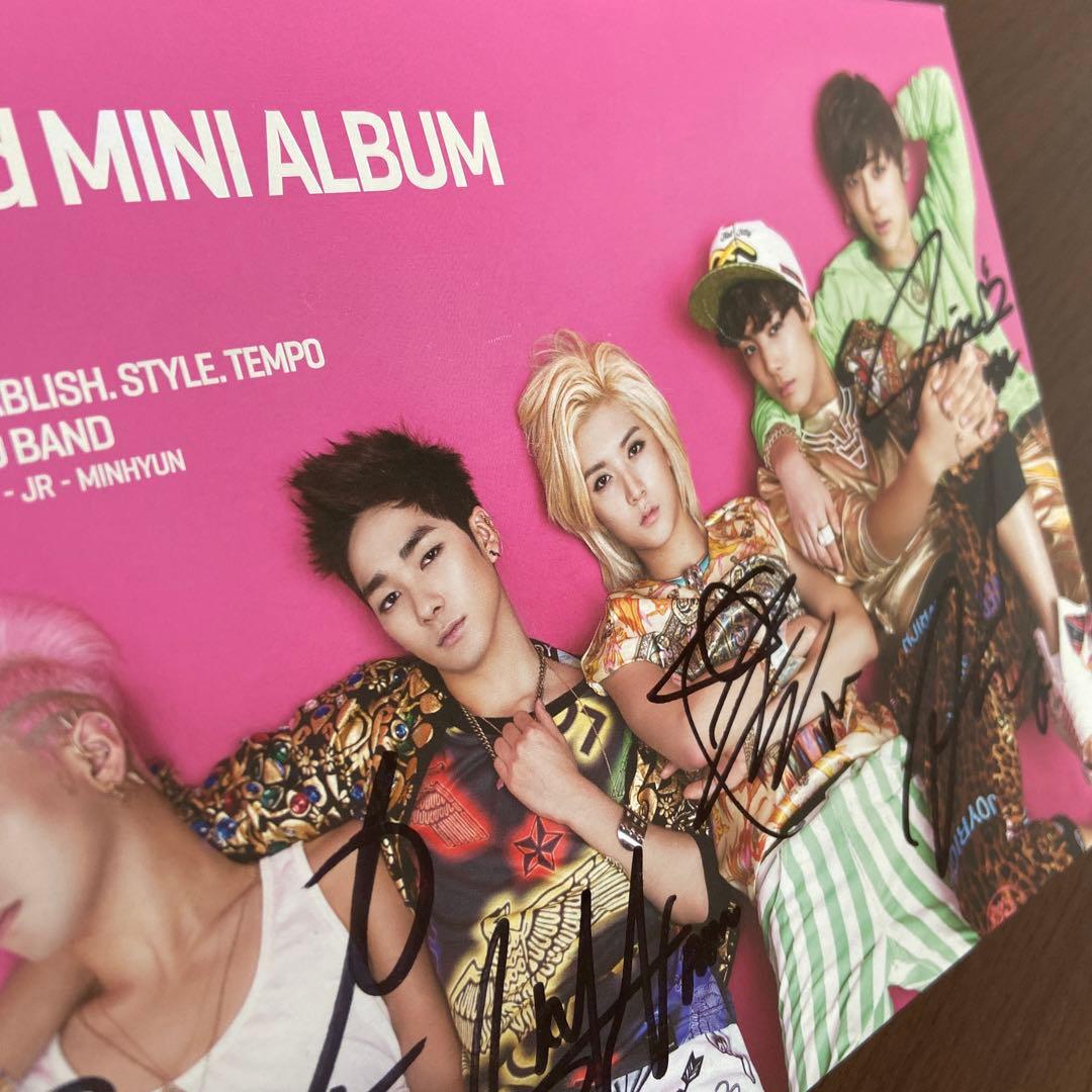 NU'EST THE 3rd MINI ALBUM 全員分　サイン入り