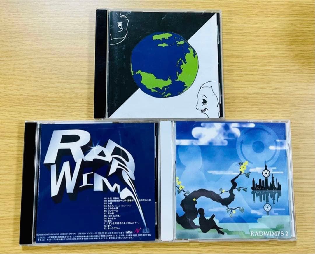 ◎帯付き RADWIMPS RADWIMPS 2 祈跡 3枚セット