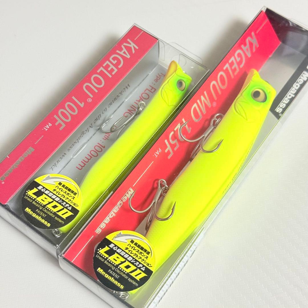 カゲロウ MD125F 100F どチャート メガバス Megabass