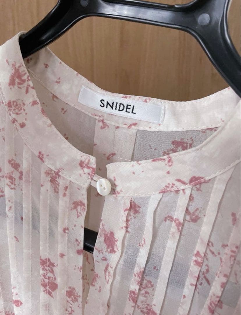 SNIDEL sustainableフリルワンピース 0 ピンク インナー付き