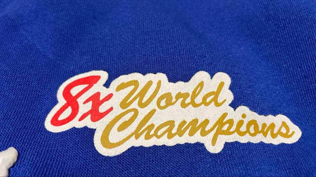 新品　Dodgers world series championsパーカー　M
