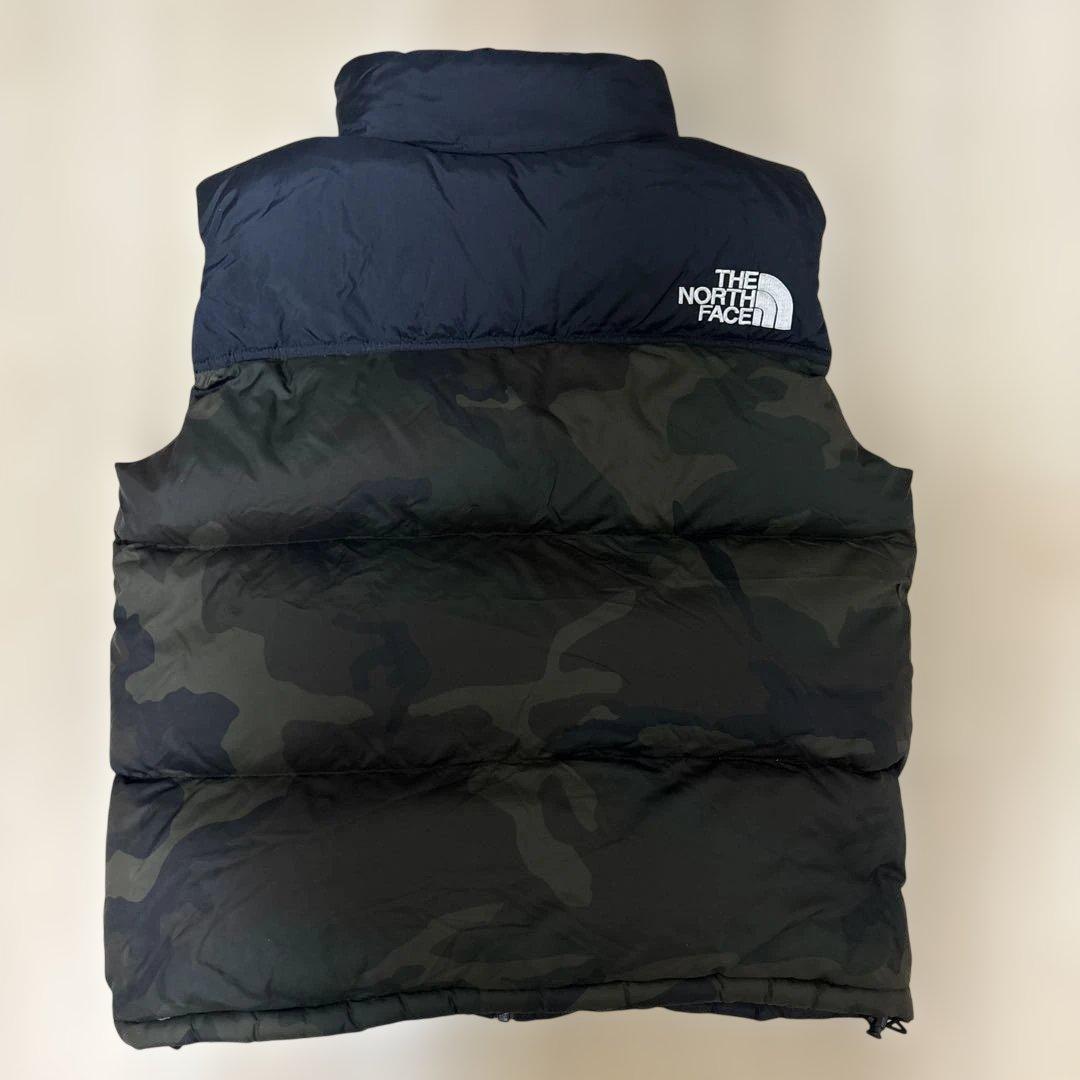 THE NORTH FACE ノースフェイス　ヌプシ　ダウンベスト　迷彩