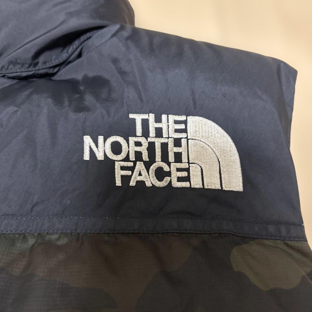 THE NORTH FACE ノースフェイス　ヌプシ　ダウンベスト　迷彩