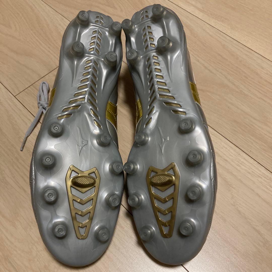 【新品未使用】MORELIA DNA JAPAN プラチナムシルバー 27.5㎝