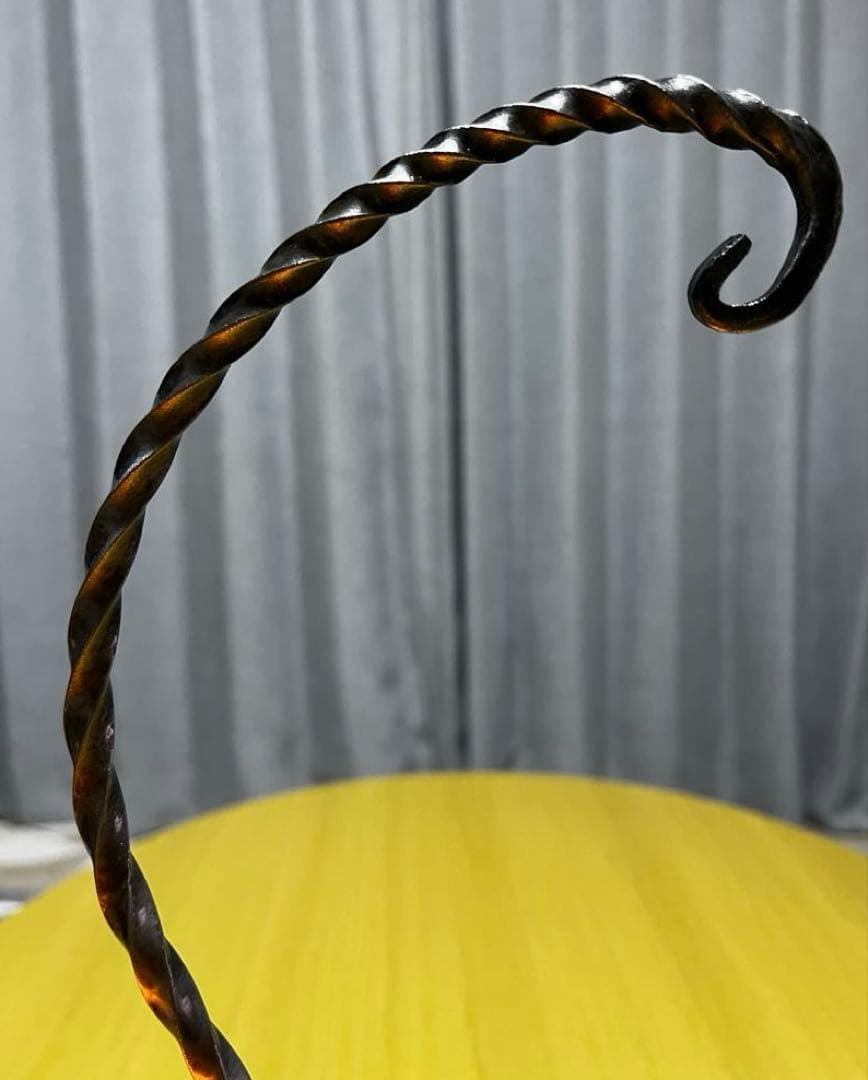 ランタンスタンド アイアン 鉄捻り