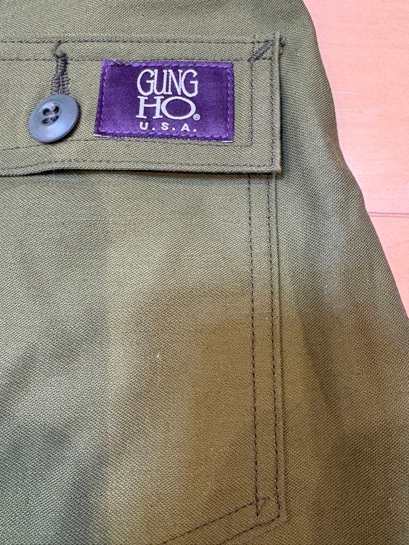 【極美品】⭐️GUNG HO ガンホー ベイカーパンツ