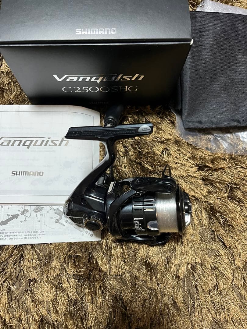 シマノ【SHIMANO 】19ヴァンキッシュ C2500SHG スピニングリール