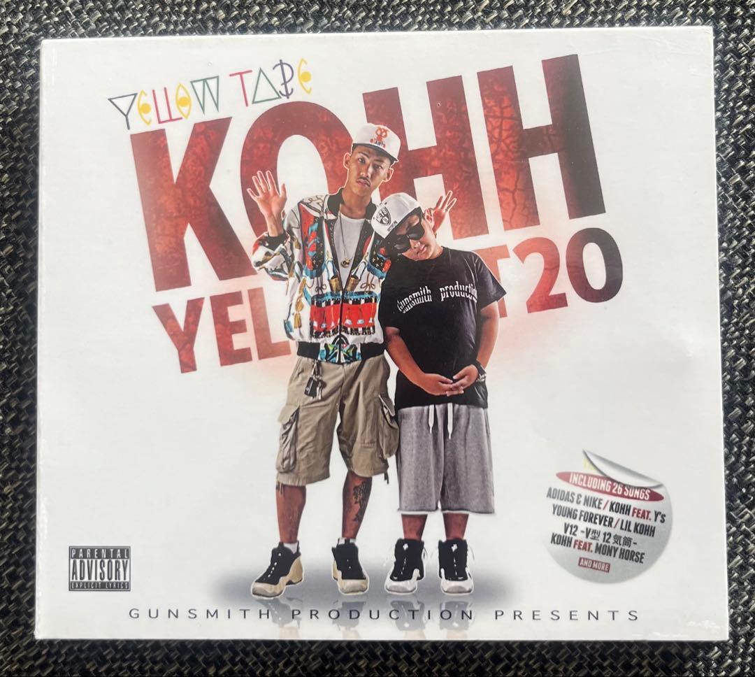新品‼️KOHH 千葉雄喜 YELLOW TAPE 2 & T20 2枚セット