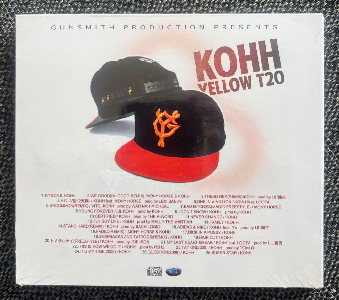 新品‼️KOHH 千葉雄喜 YELLOW TAPE 2 & T20 2枚セット