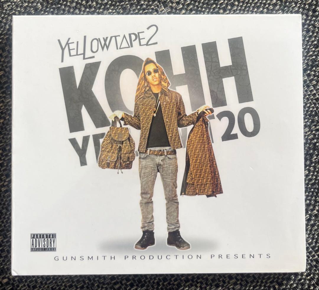 新品‼️KOHH 千葉雄喜 YELLOW TAPE 2 & T20 2枚セット