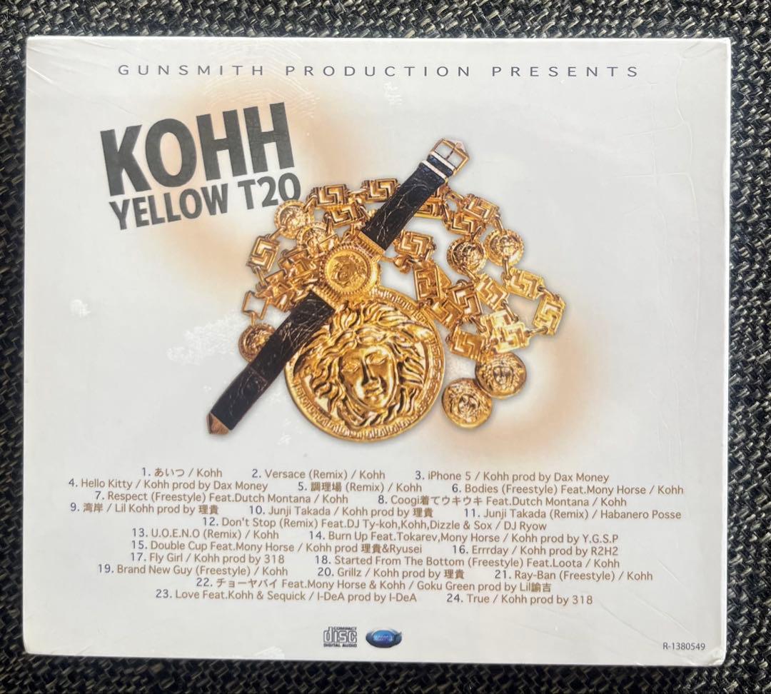 新品‼️KOHH 千葉雄喜 YELLOW TAPE 2 & T20 2枚セット