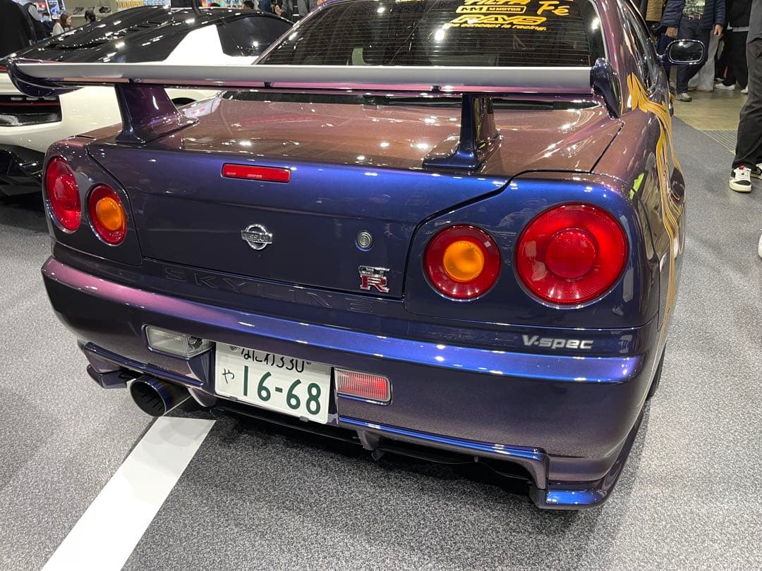 Nissan R34GT-R TAS 2026 限定版ミニカー　MR.HIRO