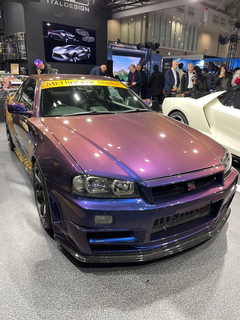 Nissan R34GT-R TAS 2026 限定版ミニカー　MR.HIRO