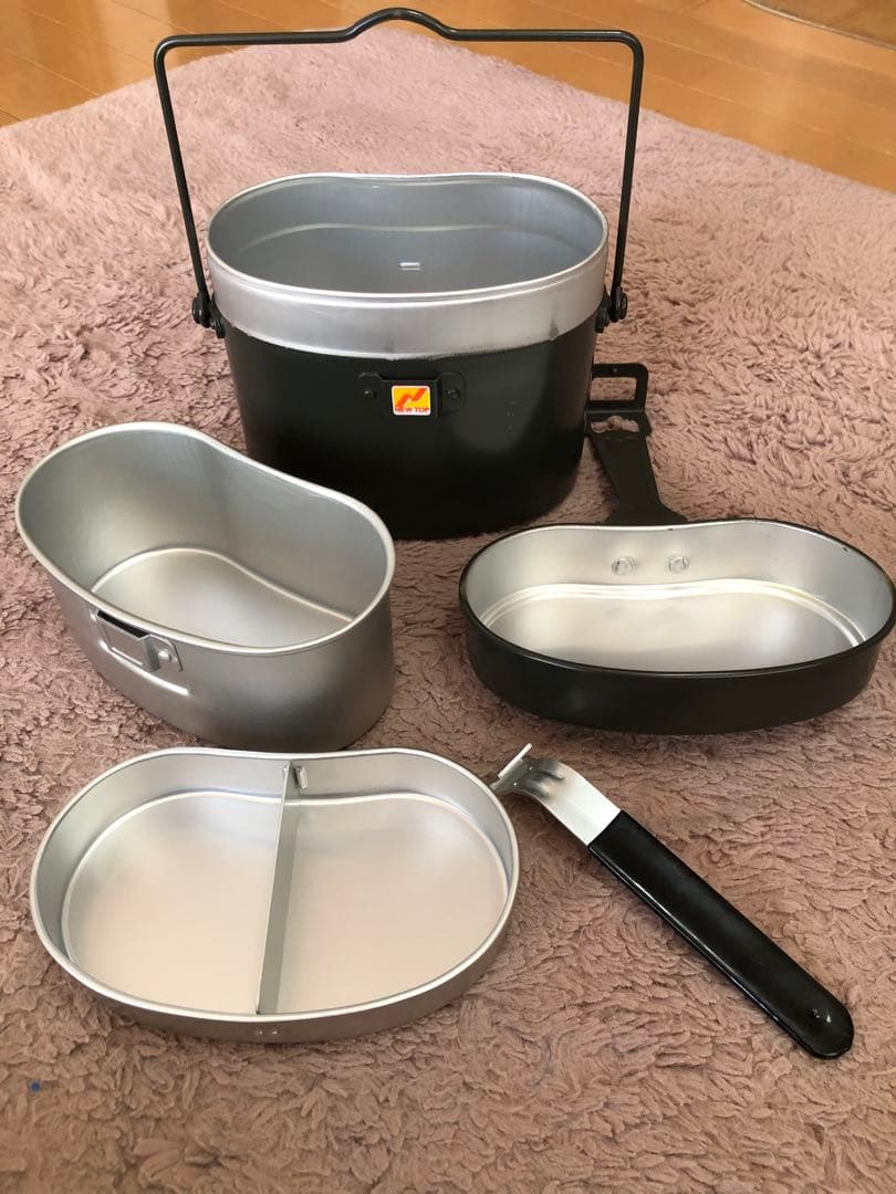希少！当時物！入手困難！昭和レトロ！未使用NEWTOP飯盒