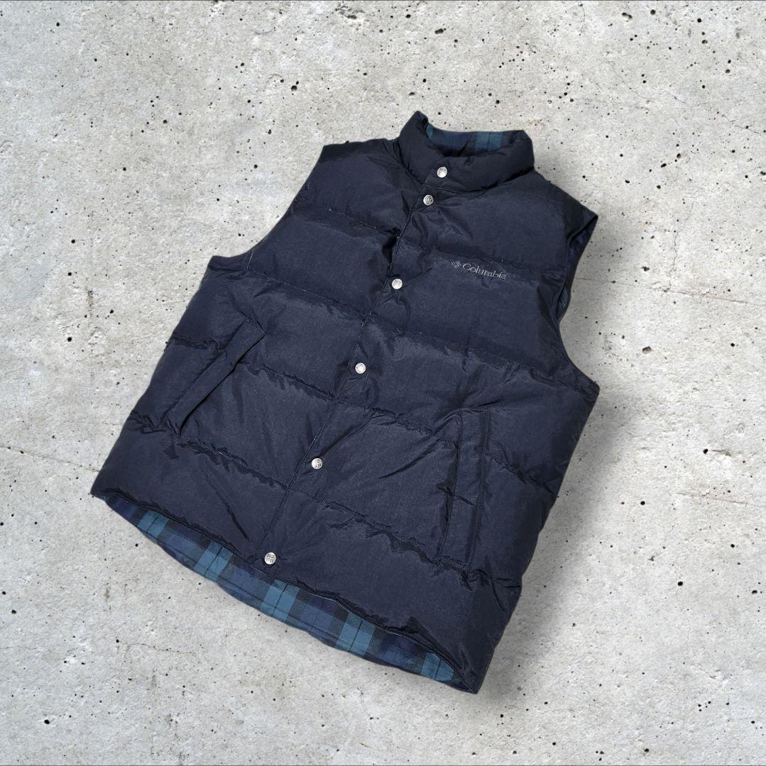 Columbia Summit Vest コロンビア ダウンベスト L ブラック