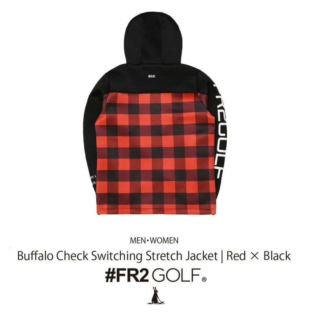 【新品】#FR2GOLF　バッファローチェック　ストレッチジャケット　M