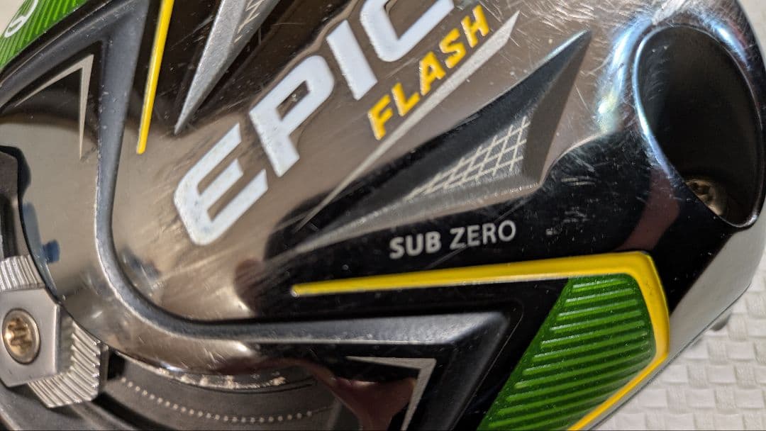 キャロウェイ EPIC FLASH SUB ZERO ドライバーヘッド10.5