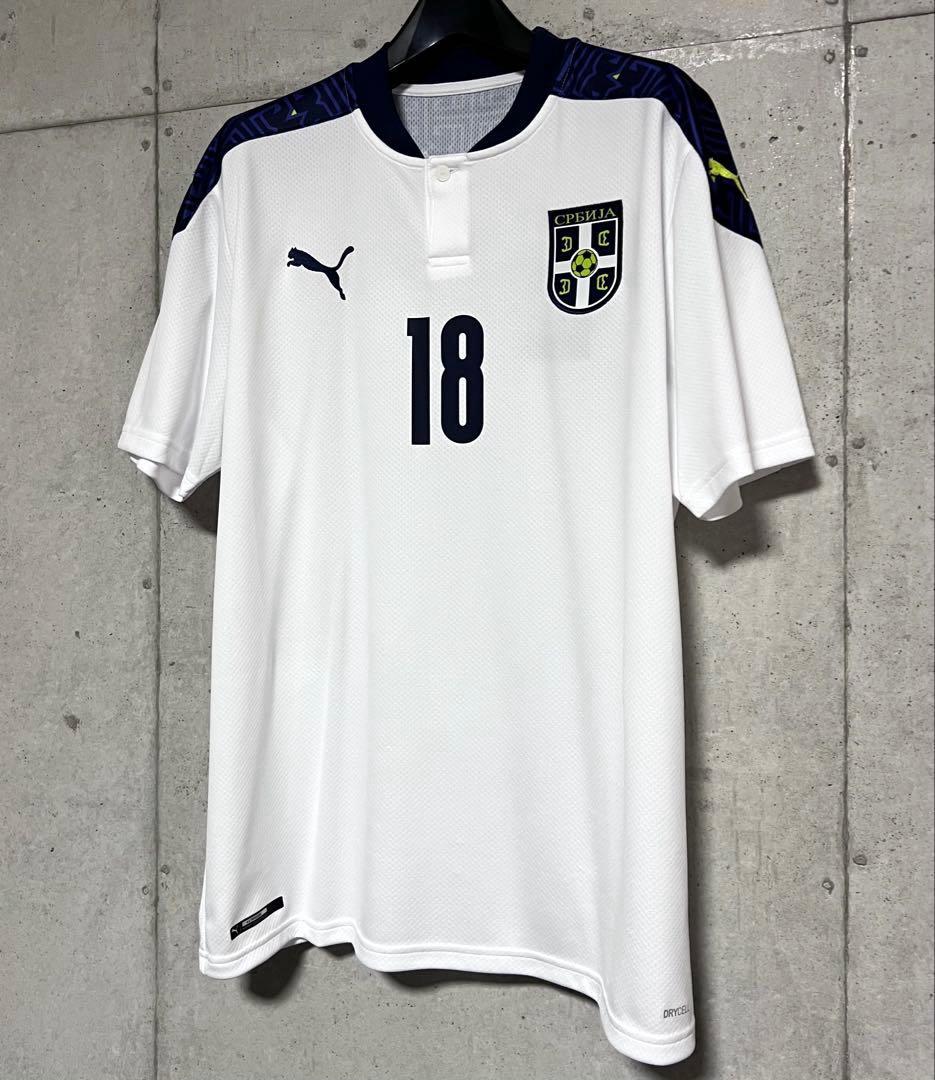 【新品/タグ付き】20-21 セルビア代表 #18 ヴラホヴィッチ【Lサイズ】