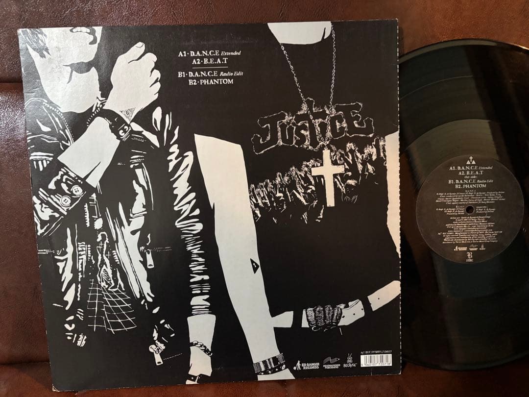 12\" Justice　D.A.N.C.E c/w B.E.A.T　ED01７