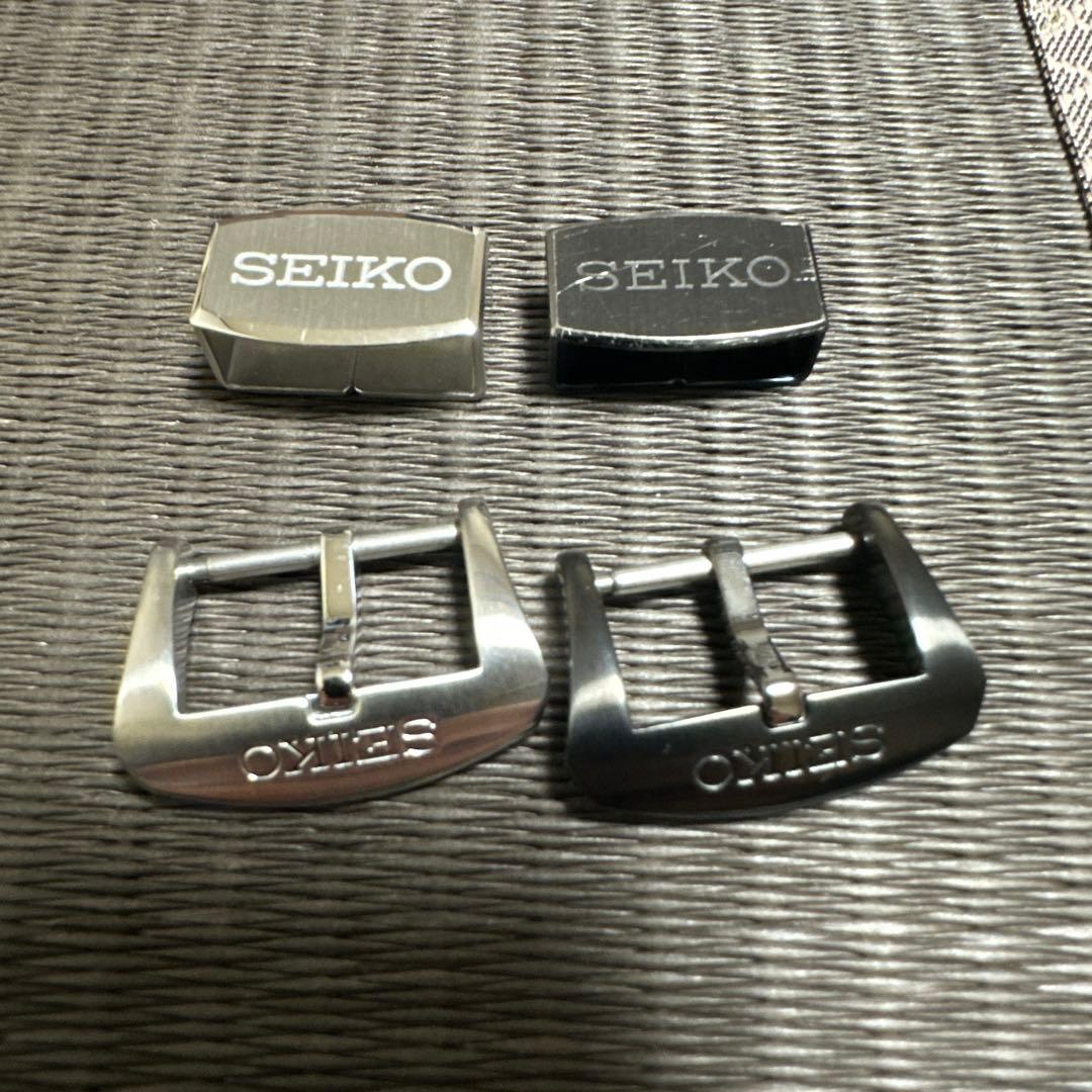 SEIKO純正バックル付きシリコンラバーバンド