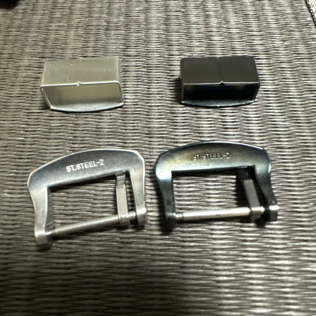 SEIKO純正バックル付きシリコンラバーバンド