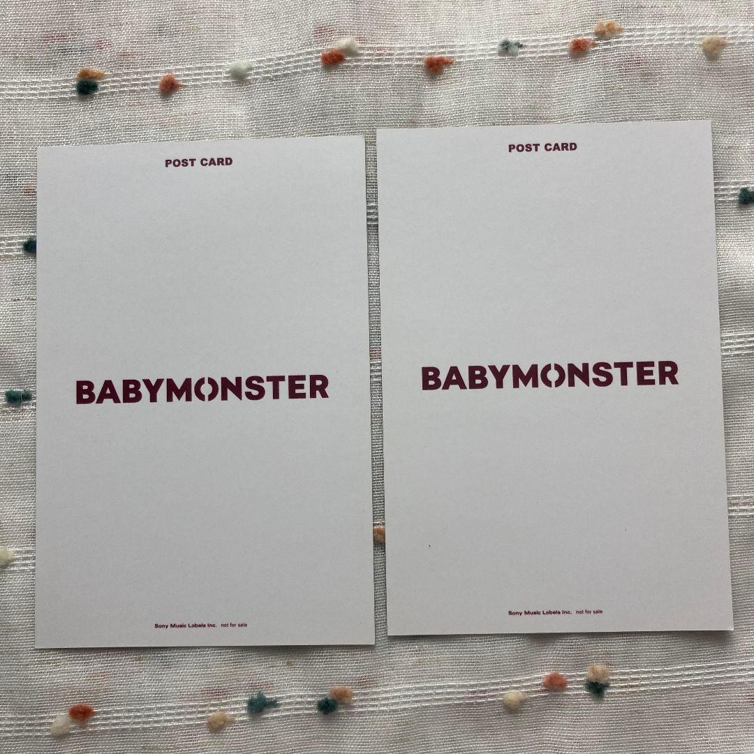 BABYMONSTER ベビモン 5/11/12 B賞 ルカ ポストカード