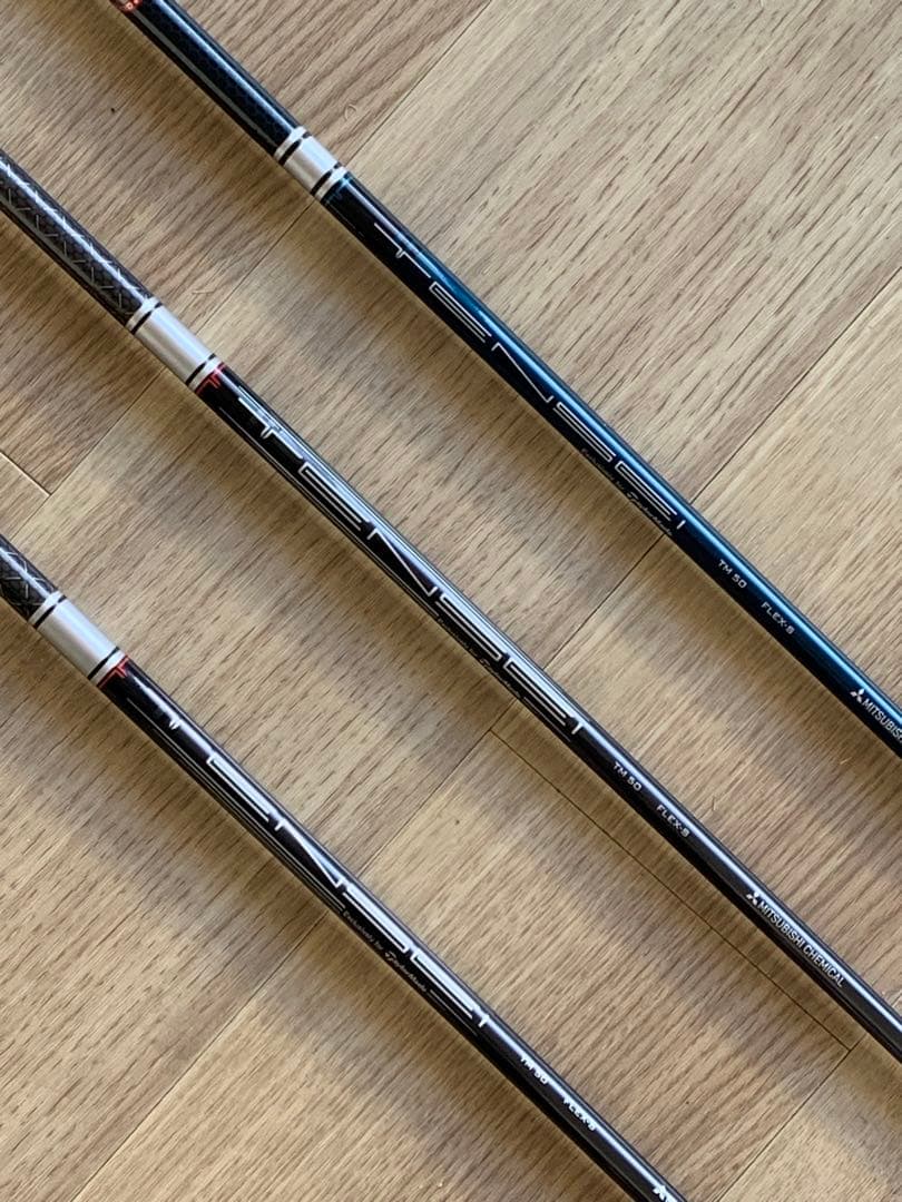 TENSEI 50S 3本セット 1w/3w/5w taylormadeスリーブ