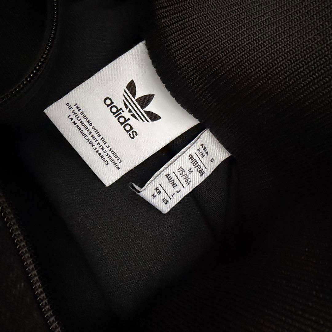 【美品】adidas originals ブラックデニムジャケット Lサイズ