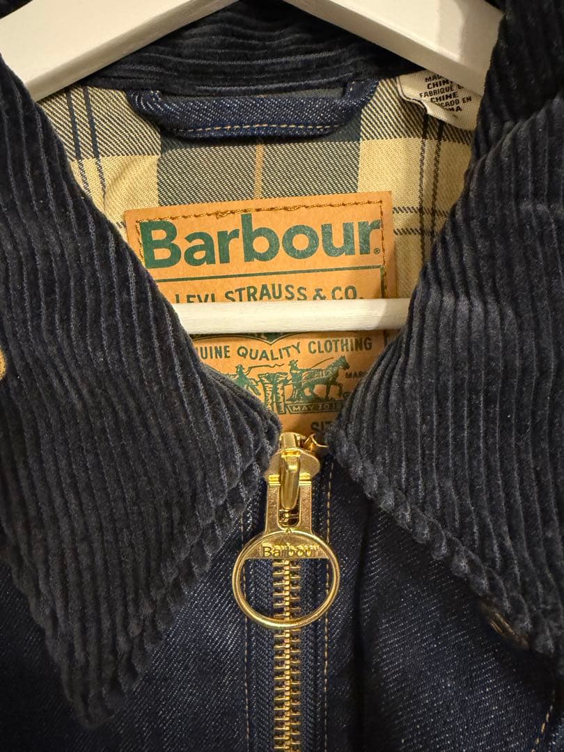 ジャケット・アウター Barbour x Levi's OS Bedale Denim Jacket