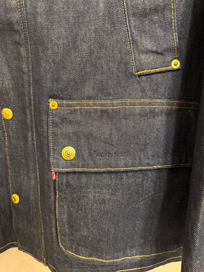 ジャケット・アウター Barbour x Levi's OS Bedale Denim Jacket