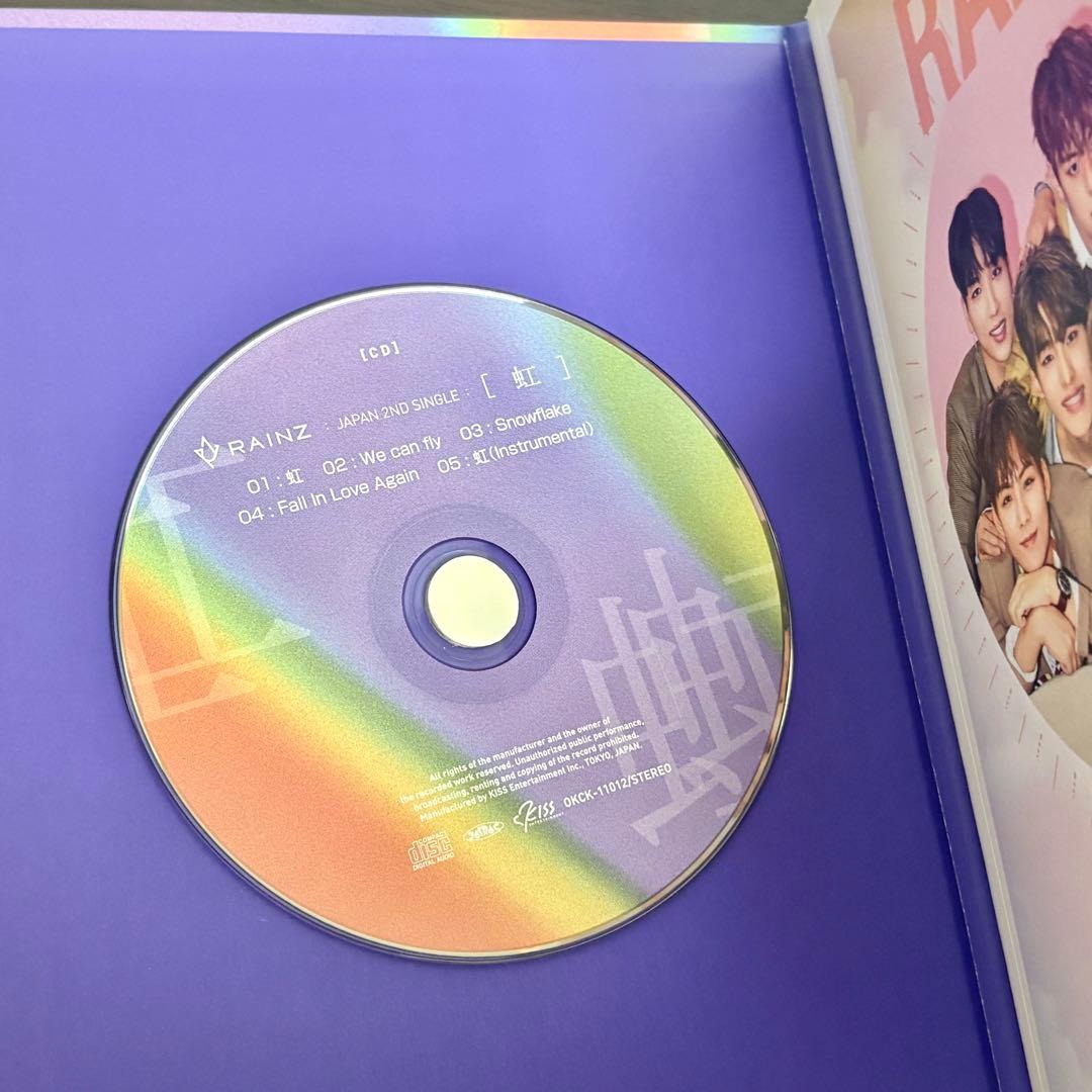 RAINZ JAPAN 2ND SINGLE 虹 初回限定盤 DVD ヒョンミン
