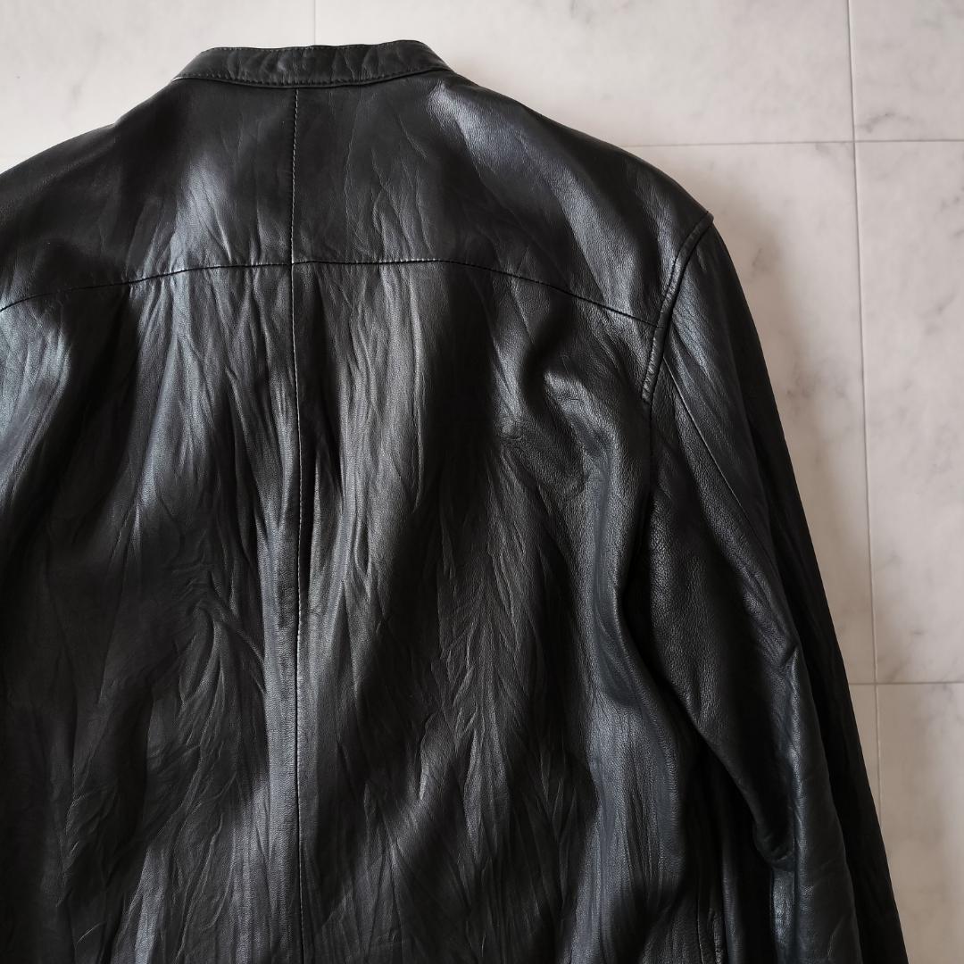 希少 初期 JULIUS 04AW レザーシャツジャケット 2 レザージャケット