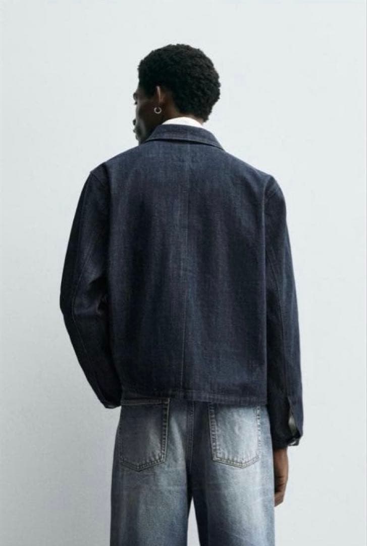 【新品・即完品】ZARA ザラ トグルボタンデニムジャケット L